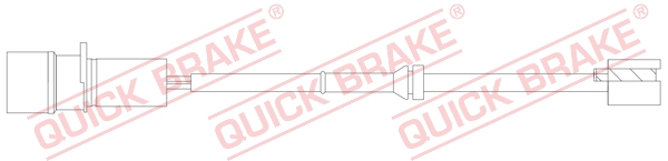 Czujnik zużycia klocka